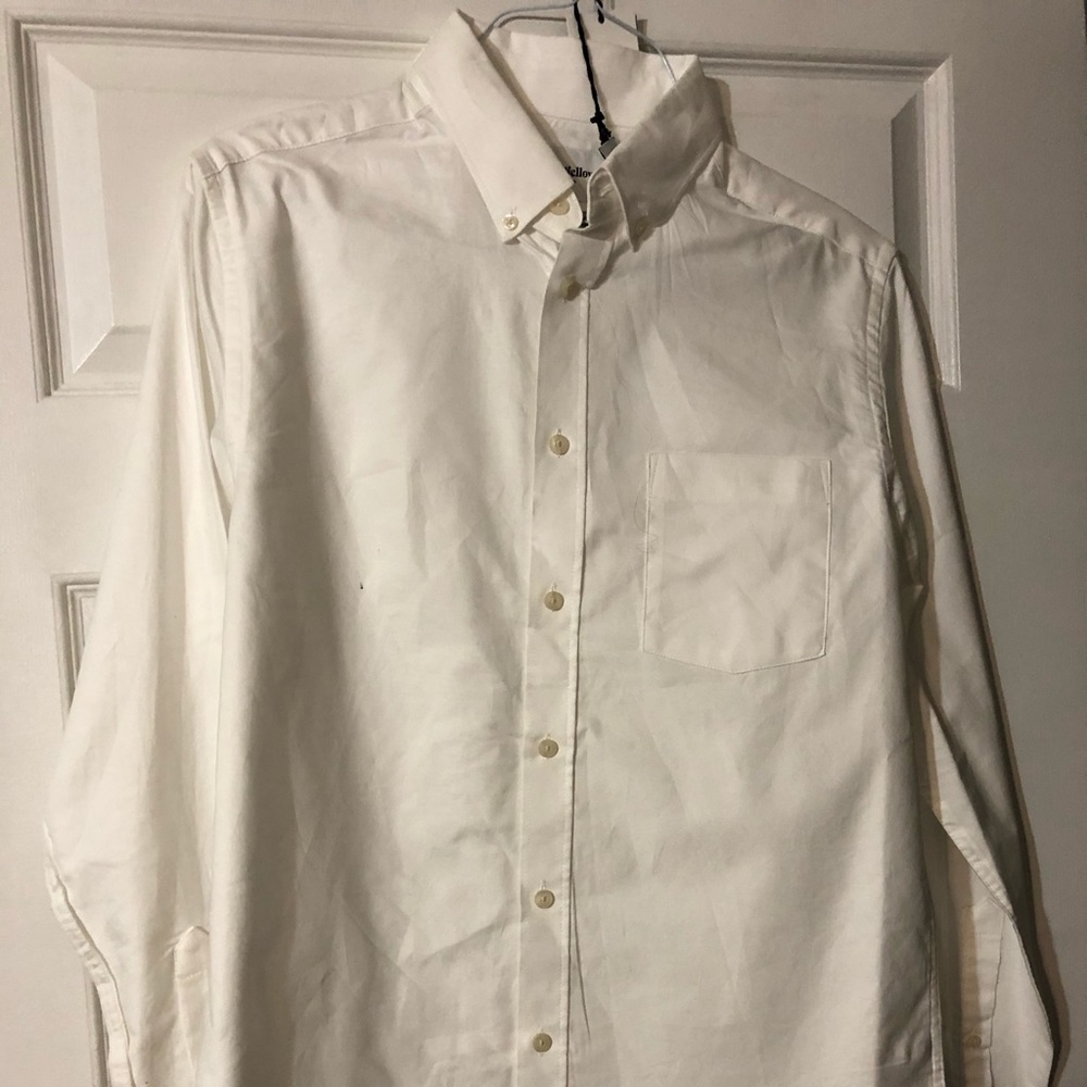 All white Buttoned Down